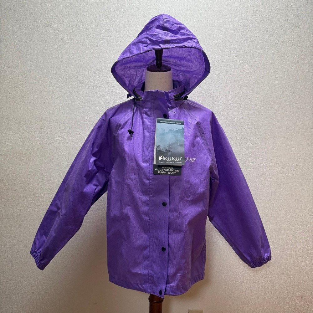 NWT Frogg Toggs Performance All Purpose Rain Parka Coat Jacket Women Size Medium